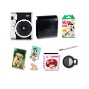 富士（FUJIFILM）拍立得mini90相机奢华套餐 古典感觉 黑色（20张胶片）