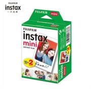 富士（FUJIFILM）INSTAX 一次成像相机 MINI相纸（胶片）白边（双包装）
